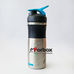 Шейкер Blender Bottle Stainless Steel з кулькою 820ml (BB-72258-BKC, Steel Cyan)